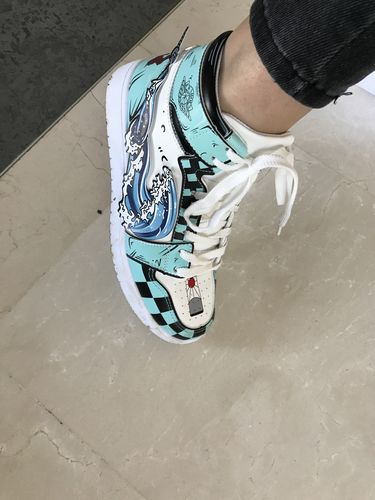 Customer photo review of Sneaker Demon Slayer - Tanjiro Kamado 2.0
