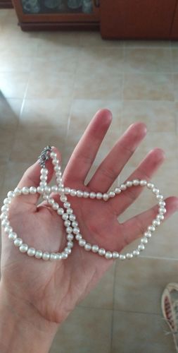 Customer photo review of Classic Pearls