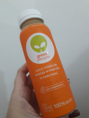Customer photo review of Laranja com Mamão