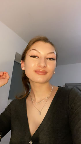 Customer photo review of Namenskette Zirkonia