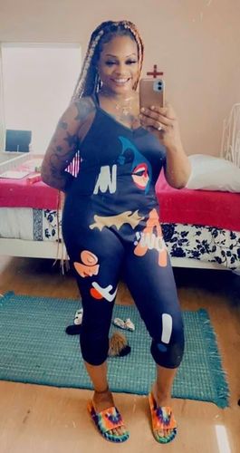 Customer photo review of Casual Solid Long Sleeve Jumpsuits