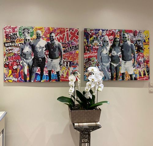 Customer photo review of Toile Personnalisée