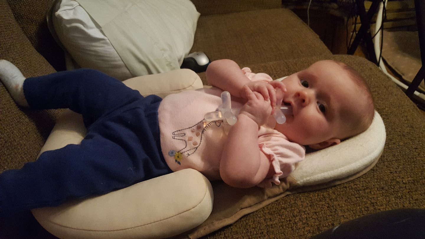 Customer photo review of moonjax® baby teether