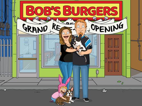 Customer photo review of Personalized Bob’s 🍔  Custom Portrait
