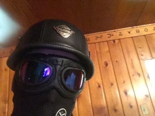 Customer photo review of Half Helmet