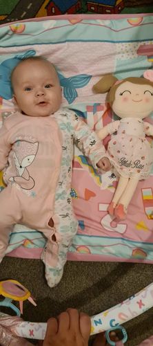 Customer photo review of Personalized Leyadoll (Strawberry) with Gift Bag - 2 Skin Tones