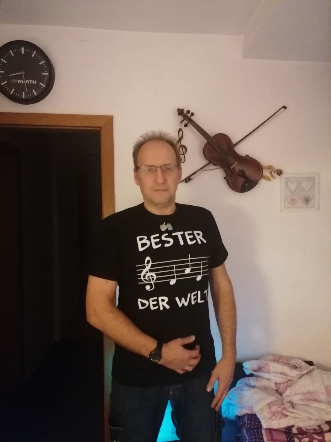 Customer photo review of Bester Dad der Welt - Herren Shirt