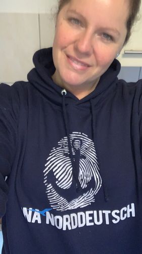 Customer photo review of DNA Norddeutsch  - Unisex Kapuzenpullover Hoodie