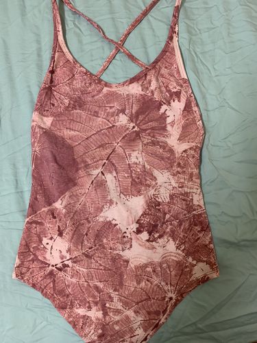 Customer photo review of Tangled Kiss Bodysuit - Plumeria Petal