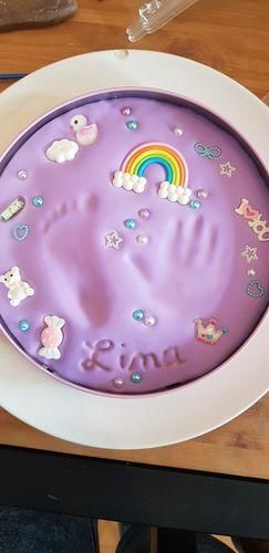 Customer photo review of LovelyMemory™ - Baby Voet-en Handafdruk Kit