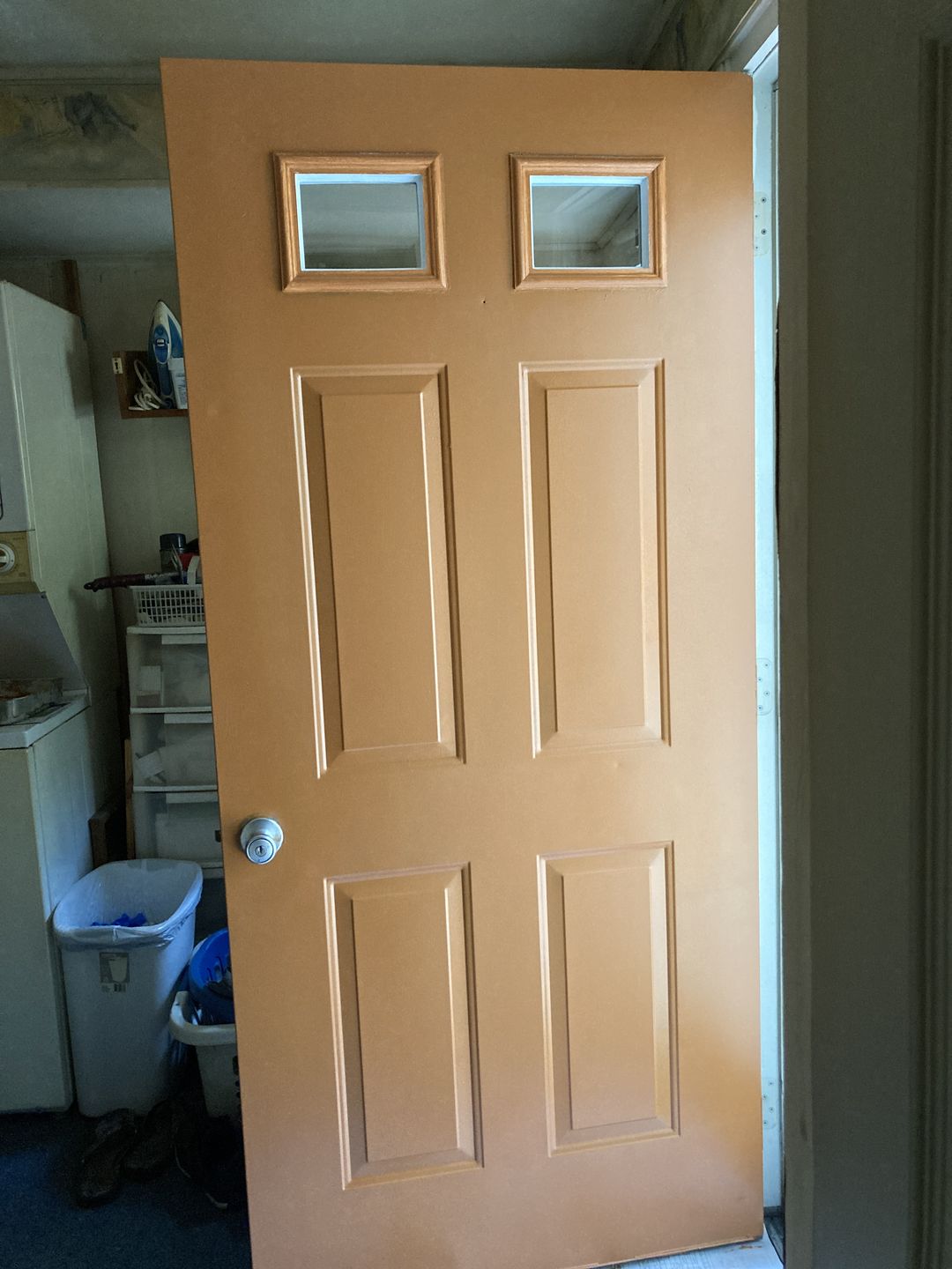 Customer photo review of Clear 1 Lite Glass and Frame Kit (6" x 8" Glass Size)