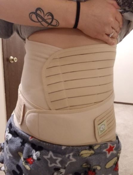Customer photo review of Original 3 in 1 Postpartum Recovery Belt