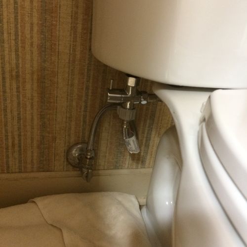 Customer photo review of Handheld Bidet Sprayer