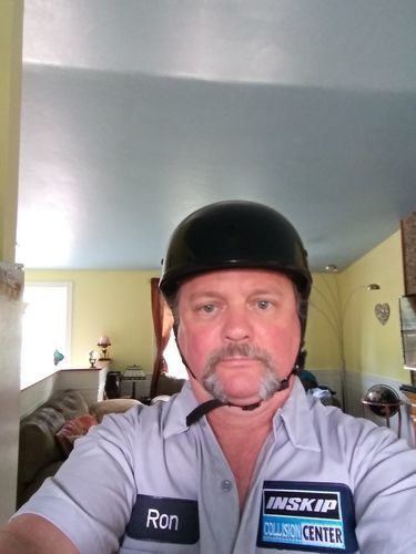 Customer photo review of Smallest Beanie Half Helmet