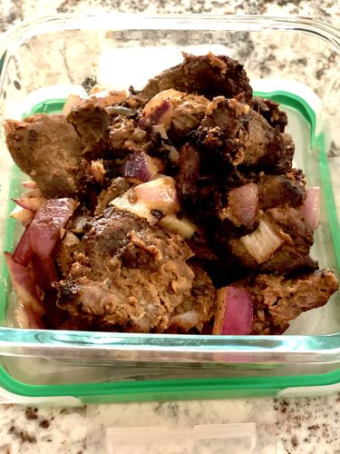 Customer photo review of Marinated Behari Kabab