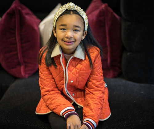 Customer photo review of IVORY MIXED CRYSTAL HEADBAND