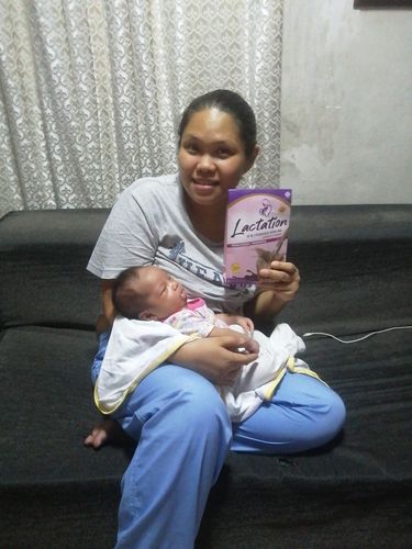 Customer photo review of Purest Lactation Drink - Chocolate Flavor Breastmilk Booster