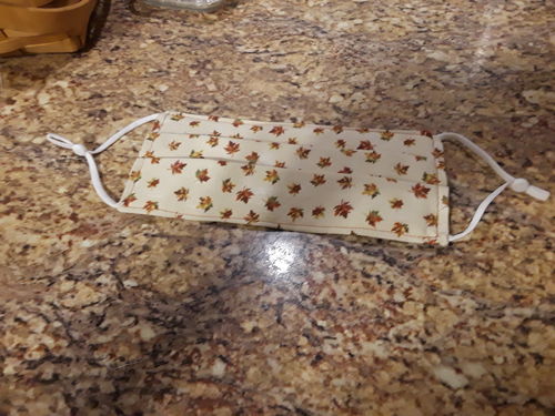 Customer photo review of White Elastic - 20 Pieces (10 Masks)