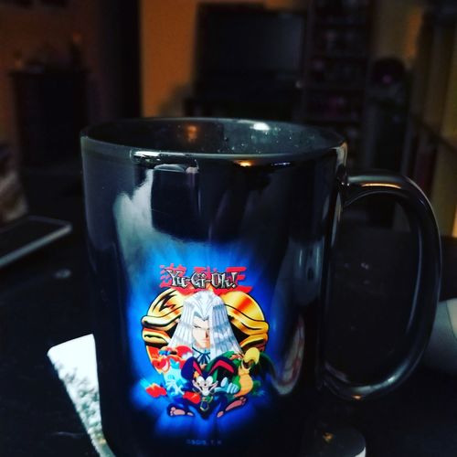 Customer photo review of Greatest Hits Vol. 1: Pegasus & Toon Monsters - Ceramic Coffee Mug
