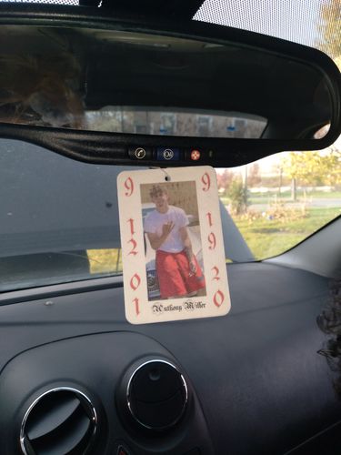Customer photo review of Rounded Rectangle Portrait Air Freshener
