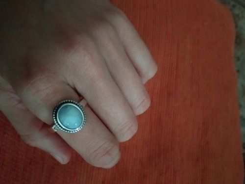 Customer photo review of DÜNNER "MONDJUWELEN"-RING