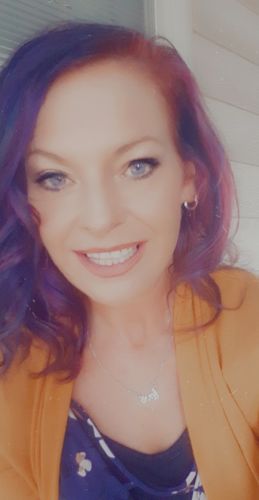 Customer photo review of Icoloured® Mermaid Tears Pink Colored Contact Lenses