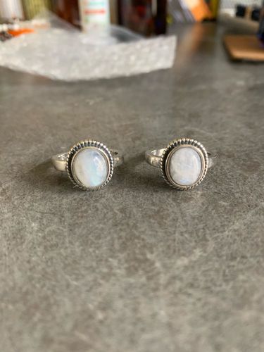 Customer photo review of DÜNNER "MONDJUWELEN"-RING