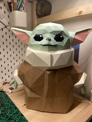 Customer photo review of Bébé Yoda