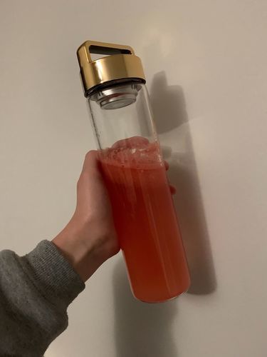 Customer photo review of Gold Drop Bottle