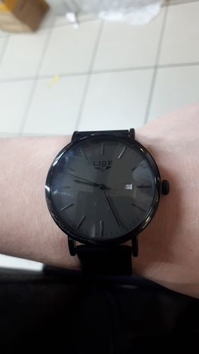 Customer photo review of LENNOX - Die edle Luxus Quartz Herren Uhr