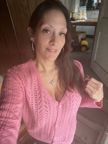 Customer photo review of Crystal Casual Pullover