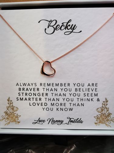 Customer photo review of Always remember you are BRAVER than you believe, STRONGER than you seem, SMARTER than you think & LOVED more than you know