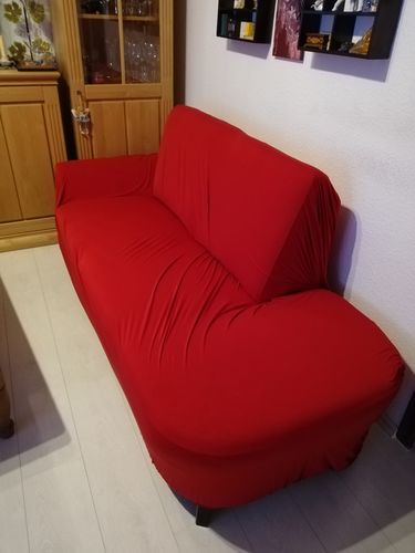 Customer photo review of Rot - Sofabezüge für klassische und Ecksofas - Das Haus der Überzüge