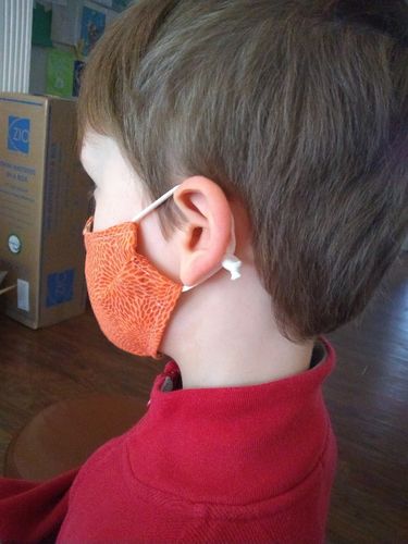 Customer photo review of White Cord/Elastic Toggle - (20 Toggles /10 Masks)