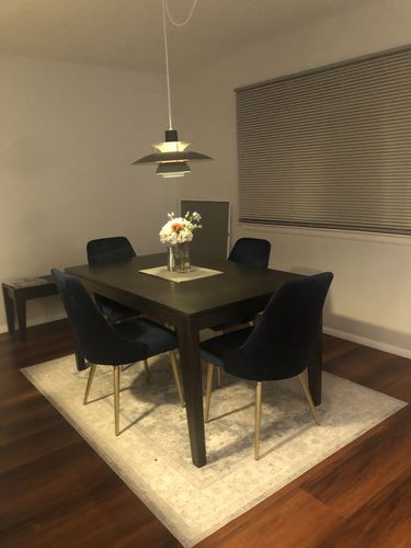 Customer photo review of Modern 1 Light Mini/Large Pendant Light