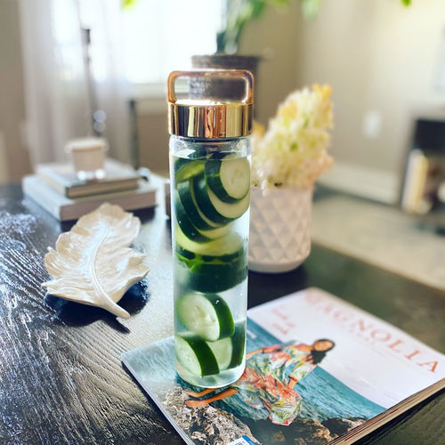 Customer photo review of Gold Drop Bottle