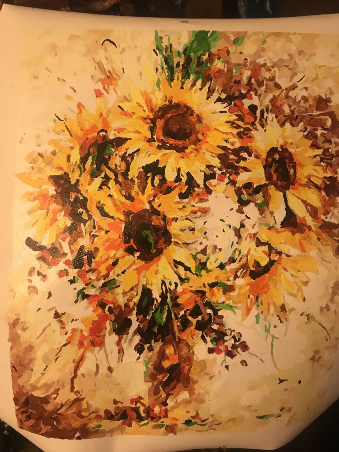 Customer photo review of FREE Paint By Numbers Kit