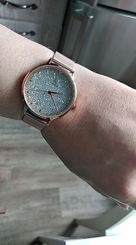 Customer photo review of SPHERE DIAMOND - die bezaubernde Damen Uhr