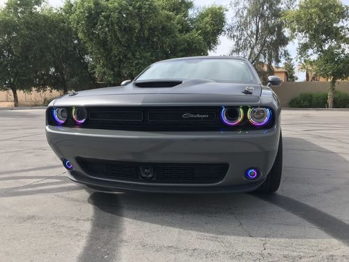 Customer photo review of 2015-2021 Dodge Challenger Headlight Halo Kit