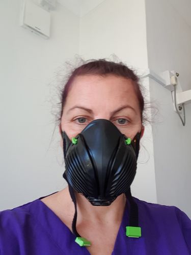 Customer photo review of Stealth P3 Respirator Facemask