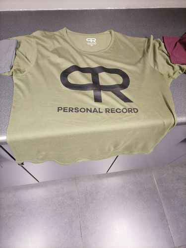 Customer photo review of Personal Record Elongated Shirt-PR401- Olive