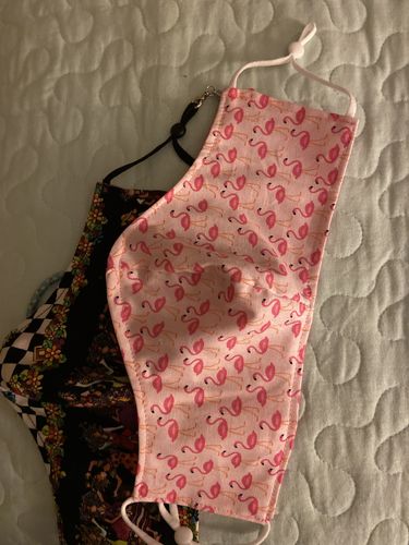 Customer photo review of Black Elastic - 20 Pieces (10 Masks)