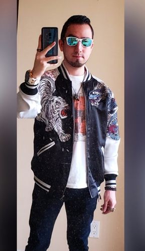 Customer photo review of Four Legendary Creatures Sukajan Souvenir Jacket