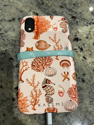 Customer photo review of Phone Loop Beige