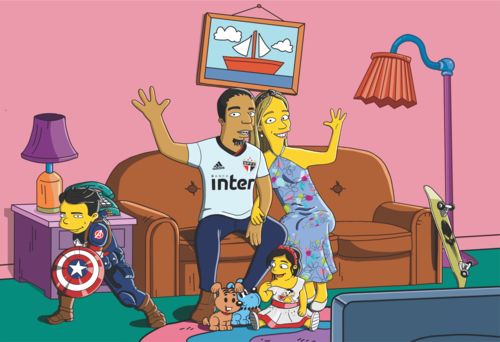 Customer photo review of RETRATO EM ARQUIVO DIGITAL FAMILIA AMARELA