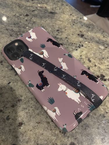 Customer photo review of Phone Loop Beige