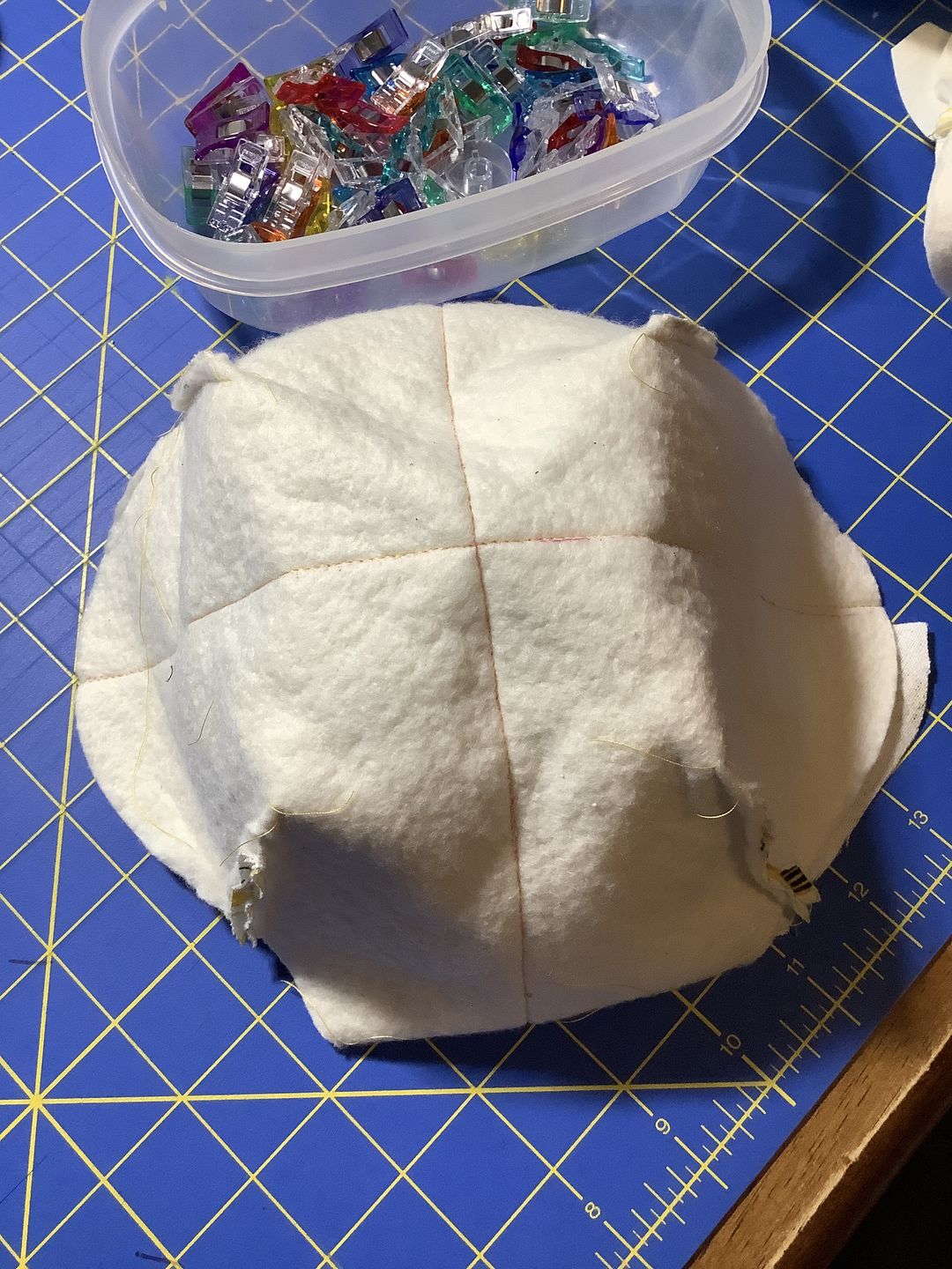 Customer photo review of Heat Erasable Fabric Marking Refills - 20PCS