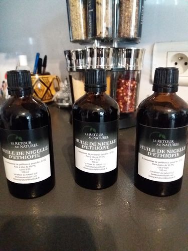Customer photo review of Pack 3 huiles de nigelle (Offre valable jusqu’à dimanche 18 octobre 2020)