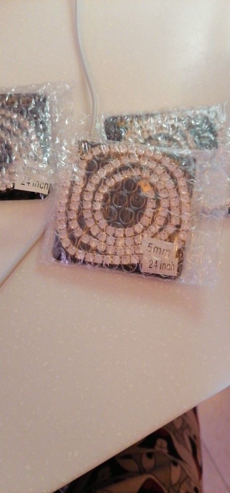 Customer photo review of Iced Out Lion Pendant