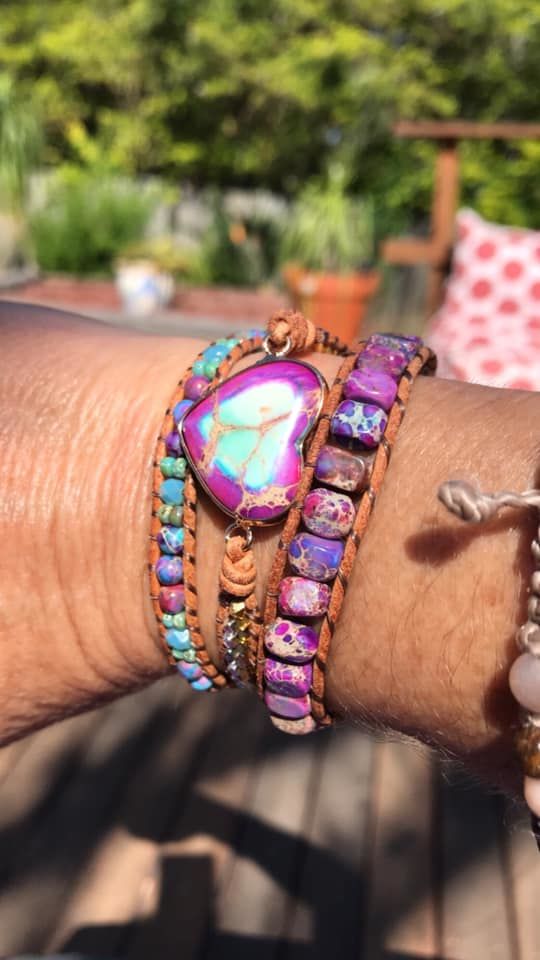 Customer photo review of Intense Love Protection Wrap Bracelet